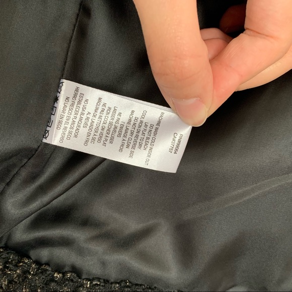 RVCA Black and Gold Layla Tweed Moto Jacket - Picture 13 of 13